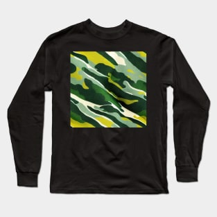 Jungle Camouflage Army Pattern, a perfect gift for all soldiers, asg and paintball fans! #36 Long Sleeve T-Shirt